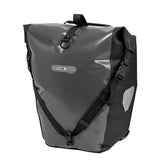 Ortlieb Back Roller Classic Pannier Bags Set of 2 Grey ASPHALT - BLACK F5305